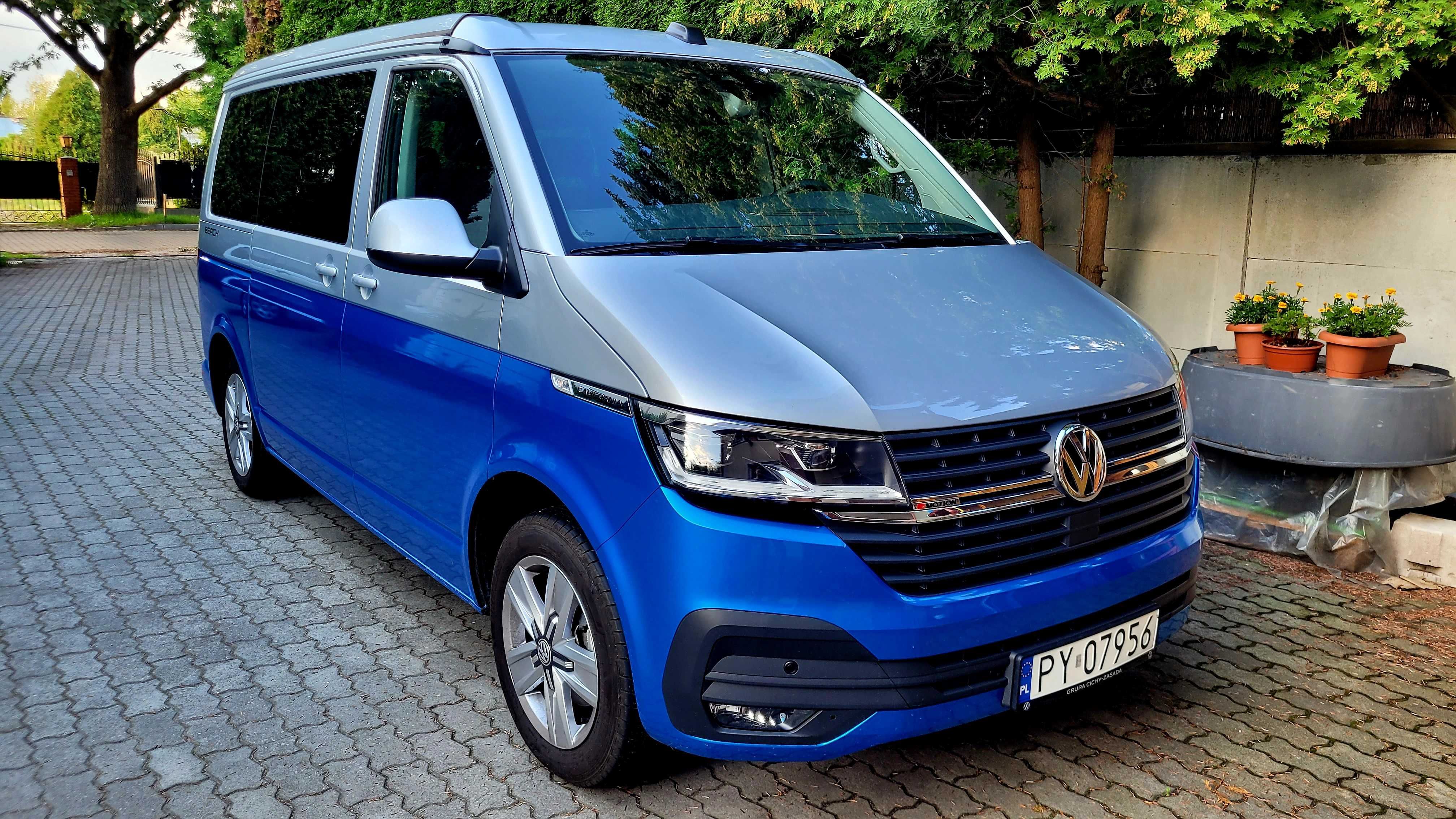 Wynajem kampera Volkswagen California T6.1 4X4 do 7 osób podróżujących