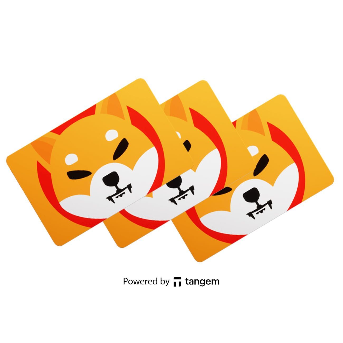 Криптогаманець Tangem Wallet 1.0 Shiba Inu 3 картки. Офіційний реселер