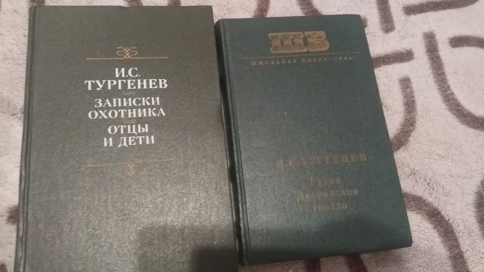 Тургенев - Рудин, Дворянское гнездо, Записки, Бальзак - Отец Горио