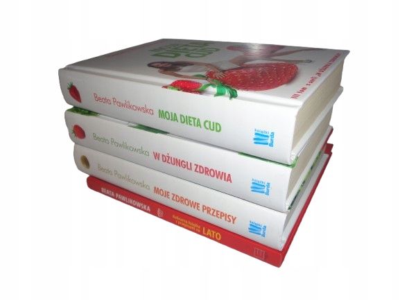 Beata Pawlikowska x4: Moja dieta cud, W dżungli zdrowia, Szczęśliwe ga