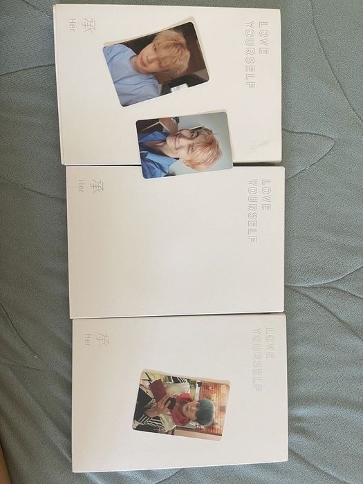 álbum bts love yourself her