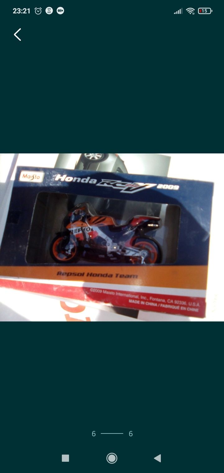 Honda 1:18 Rcv Repsol