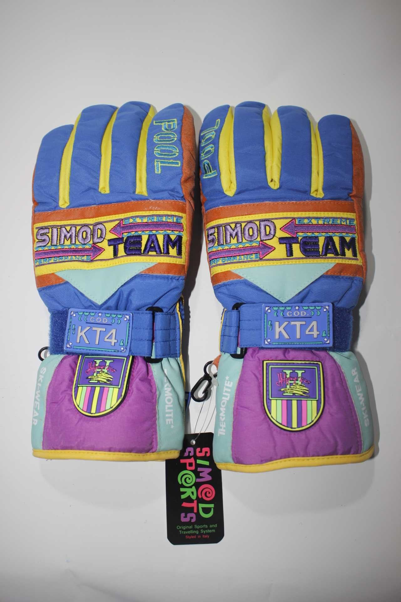 Luvas Ski - M / L - Vintage Retro - Novas - Neve Snow