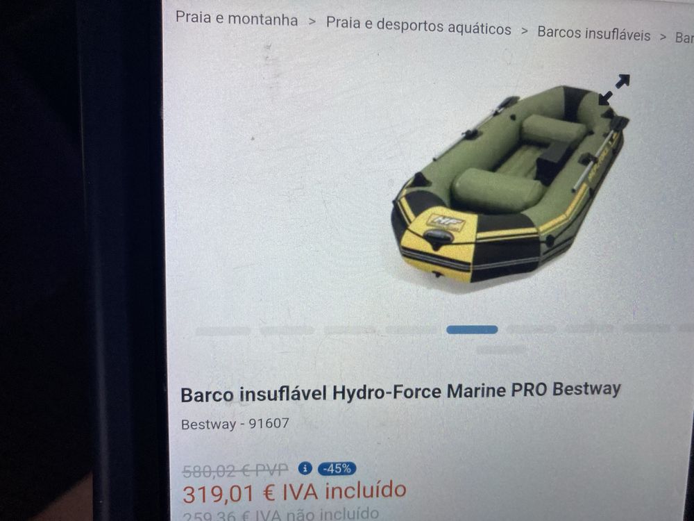 Barco Insuflável Bestway