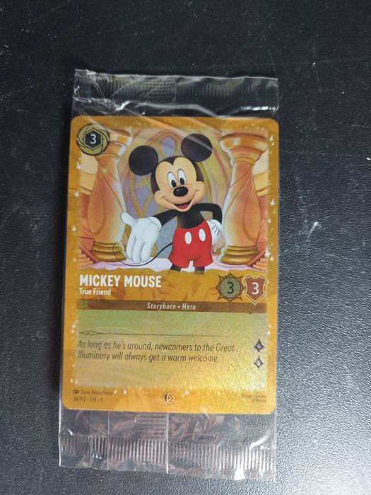 Disney Lorcana Mickey Promo Selado - The First Chapter