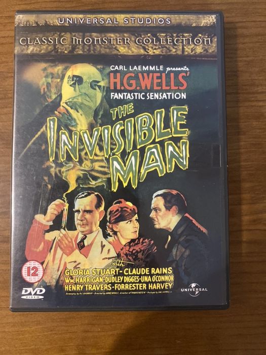 DVD Insible Man - H G Wells