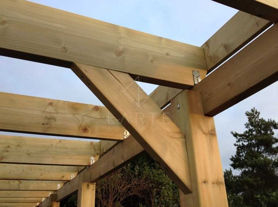 CASTELAN I Wiata garażowa carport jednostanowiskowa