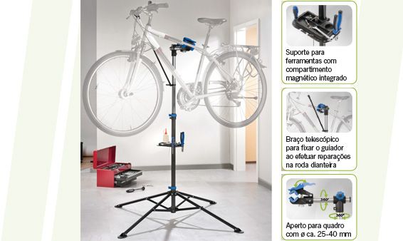 Suporte manutencao bicicletas Novo