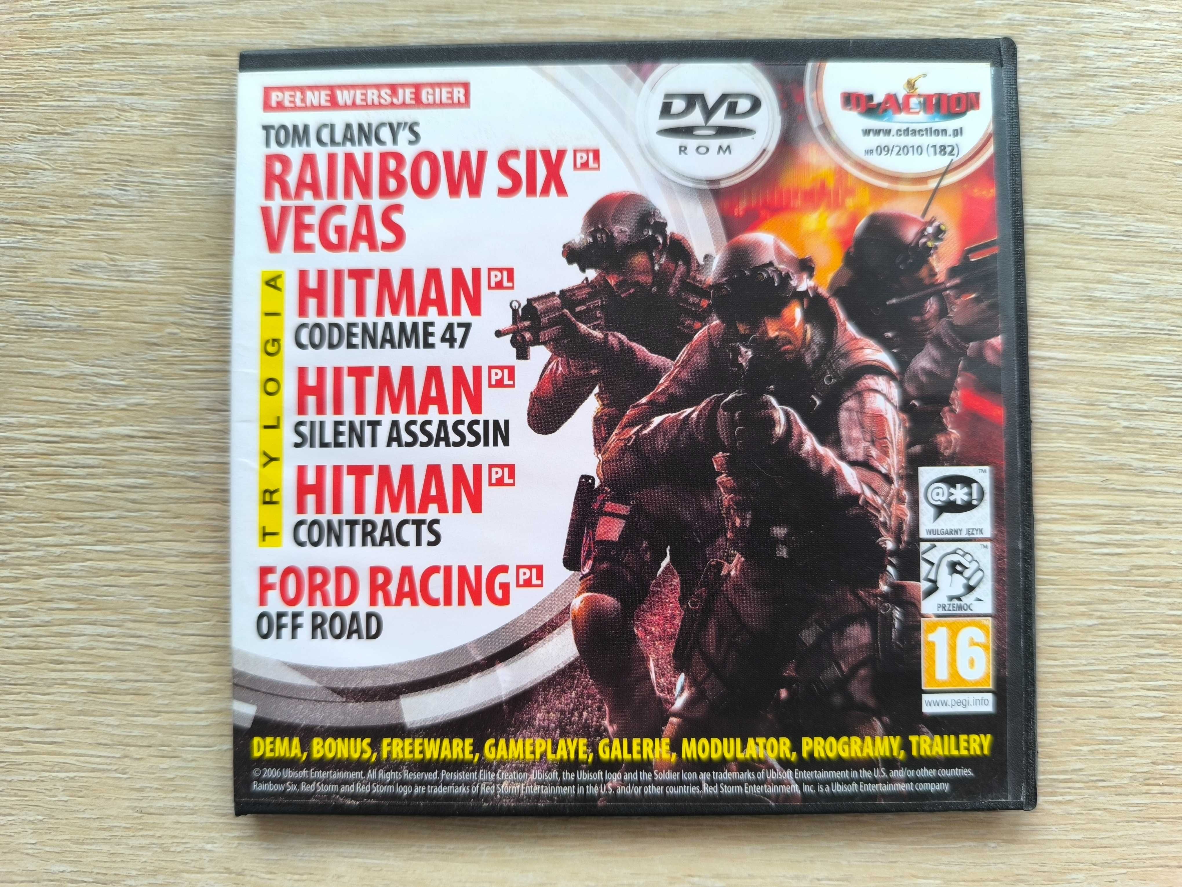 Hitman Trylogia + Tom Clancys Rainbow Six Vegas [PC] CDA 09/2010 - 182