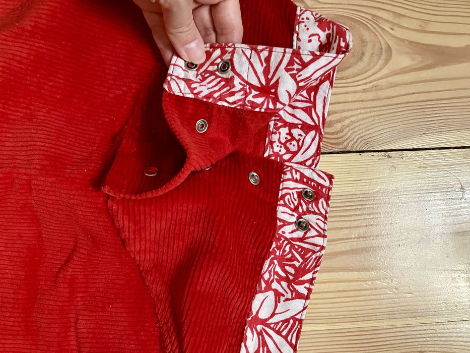 Spodniczka 122 czerwona