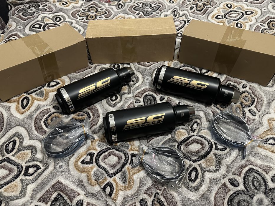 Продам sc project мото прямотоки выхлоп банка