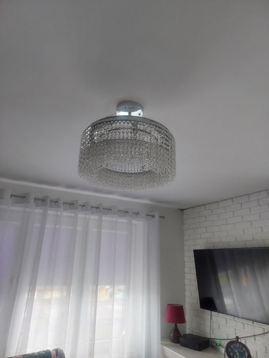 Żyrandol,lampa na sufit, żyrandol kryształki