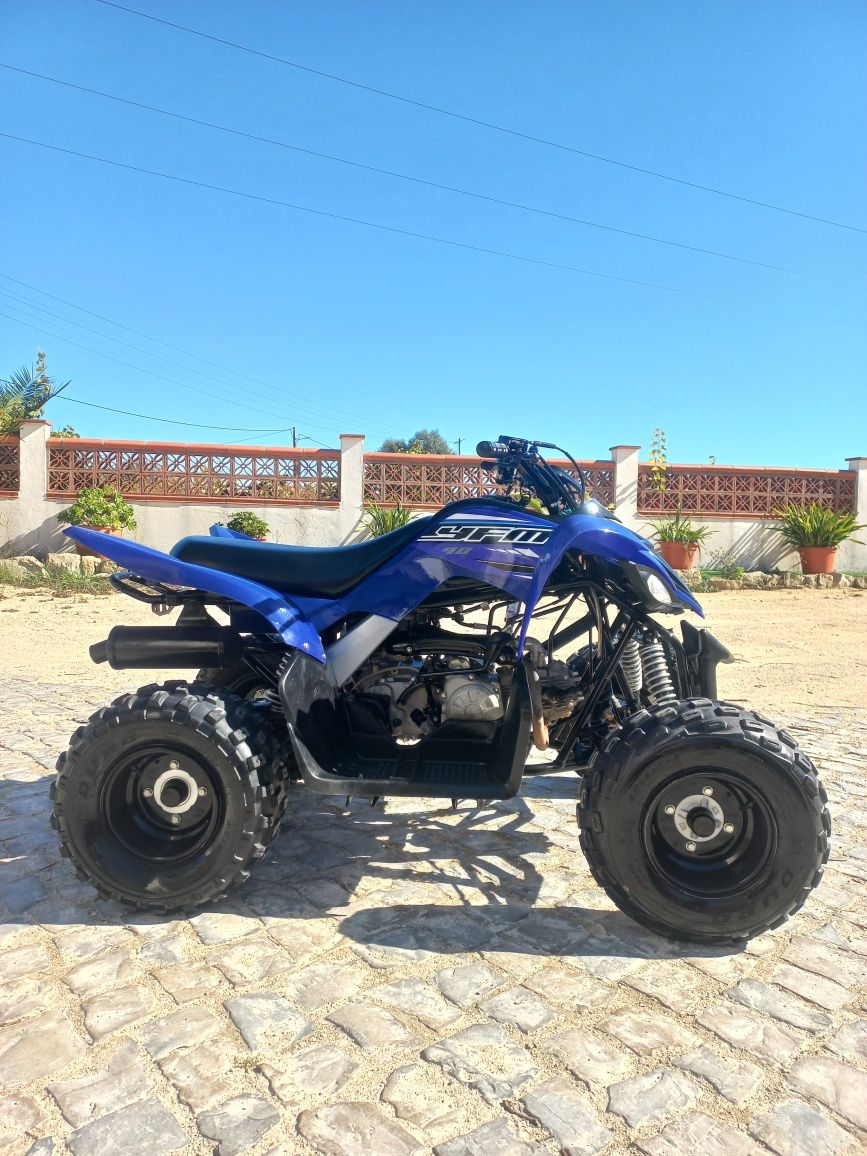 Yamaha raptor 90cc como nova