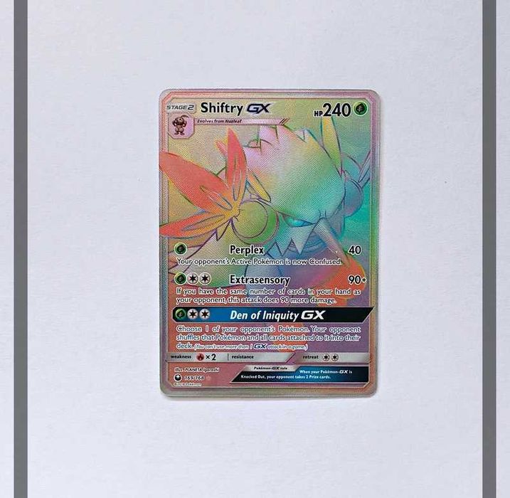 Shiftry Gx 169/168 CES Pokemon ENG-NM