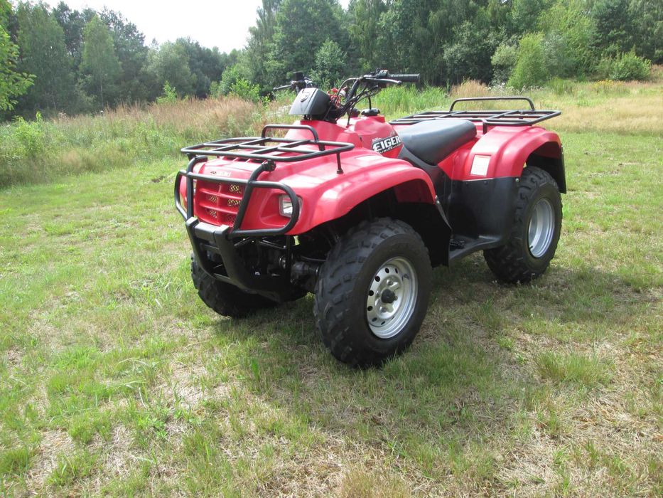 Quad ATV Suzuki Eiger 400 4x4 jak Yamaha Grizzly klad 4WD 2002rok