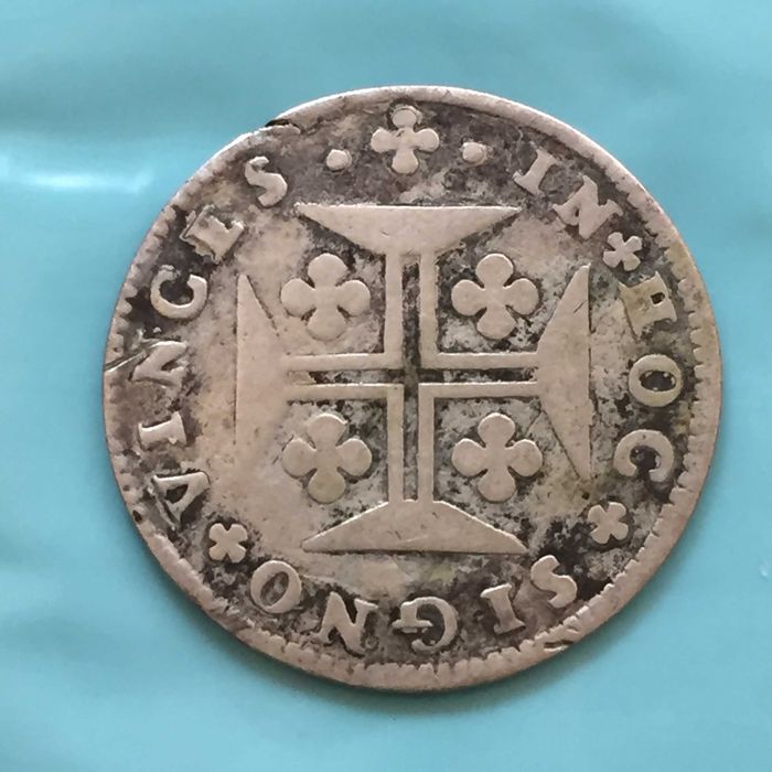 12 VINTÉNS 1747, D. João V, prata