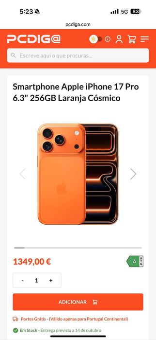 Iphone 17 Pro 256GB