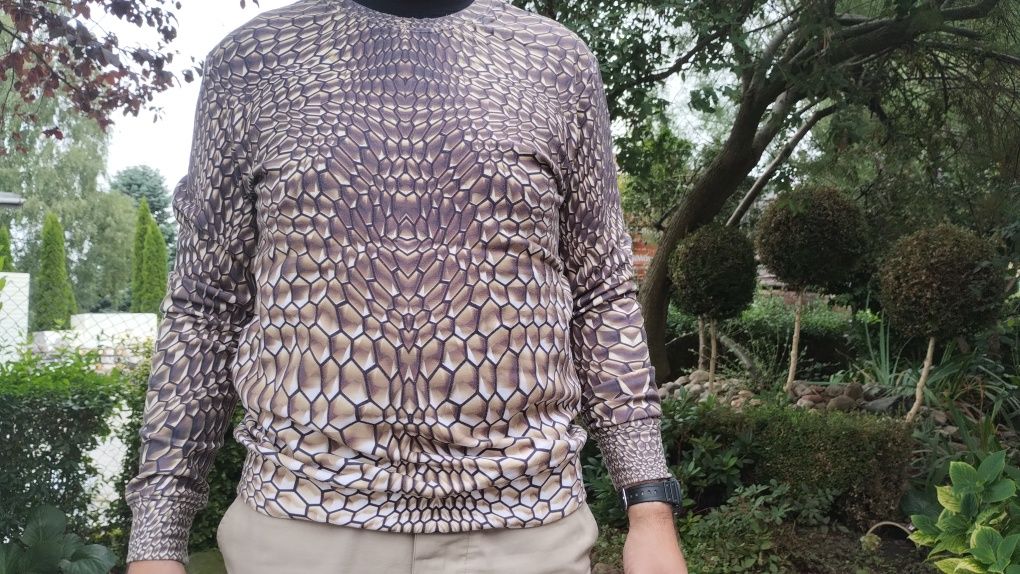 Bluza Mr.Gugu & Miss Go, rozmiar M, z nadrukiem Golden Armor