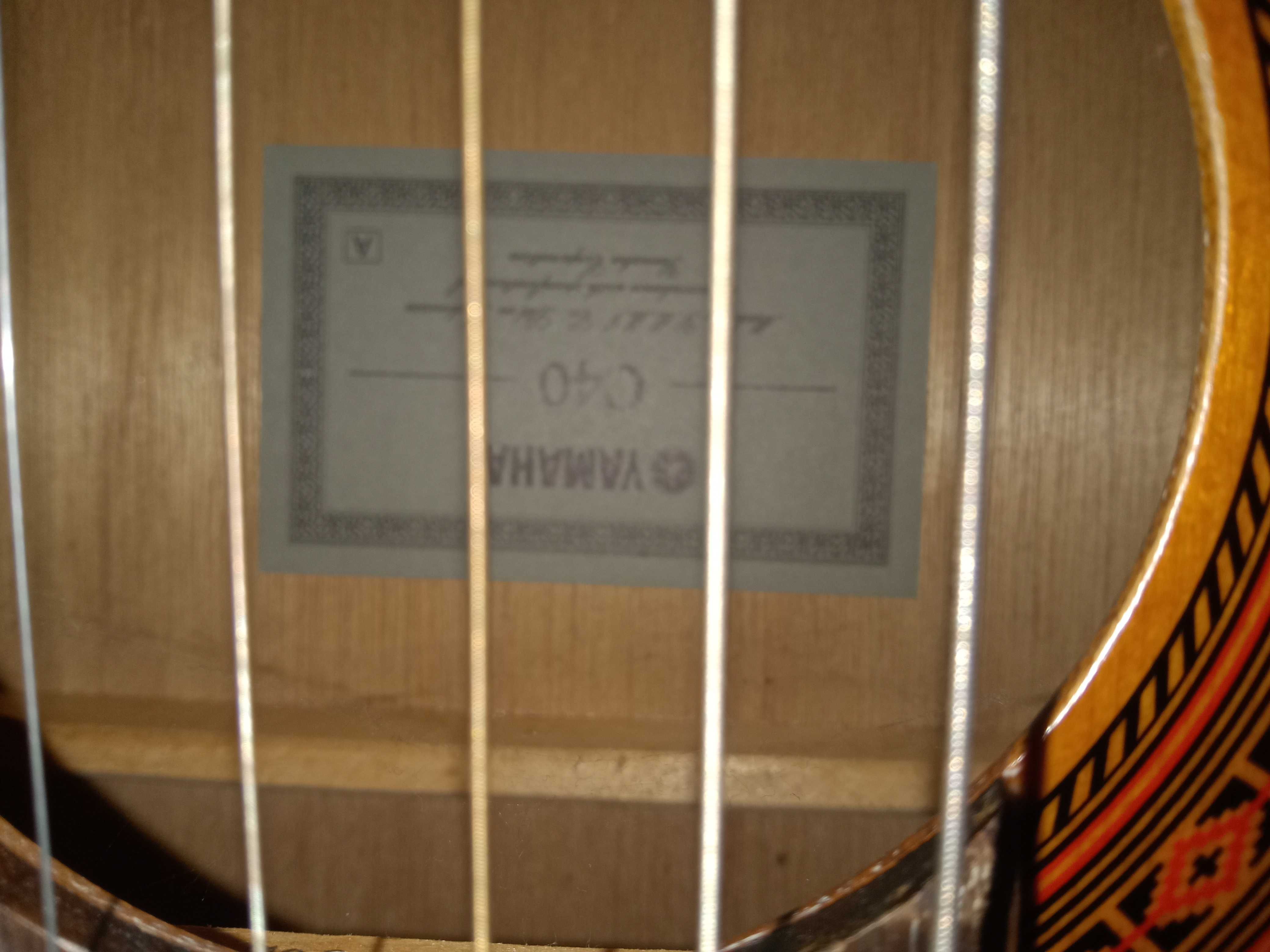 Gitara klasyczna Yamaha C40