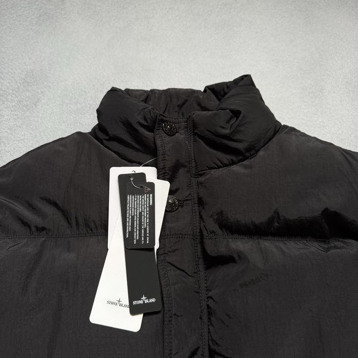 Пуховик Stone Island Nylon Puffer Куртка Зимняя Стон Айленд Черная