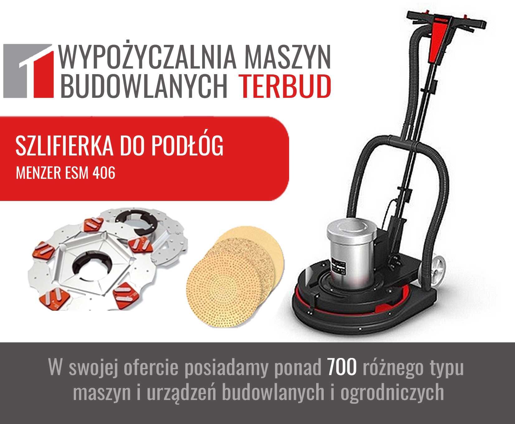 Frezarka do rowków pod ogrzewanie podłogowe. Wypożyczalnia.