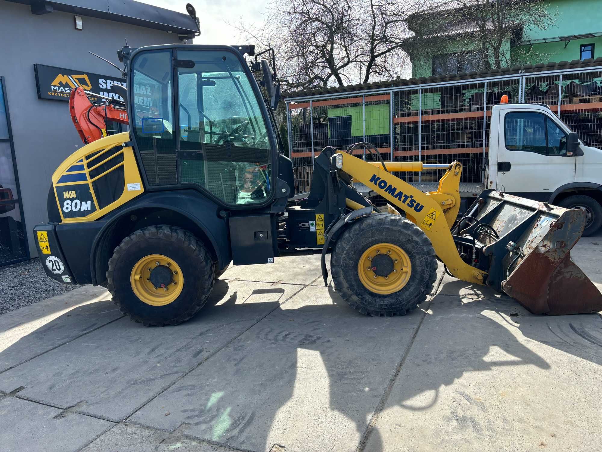 Ładowarka kołowa Komatsu WA80M-7 z 2016r nie Cat,Jcb,Volvo