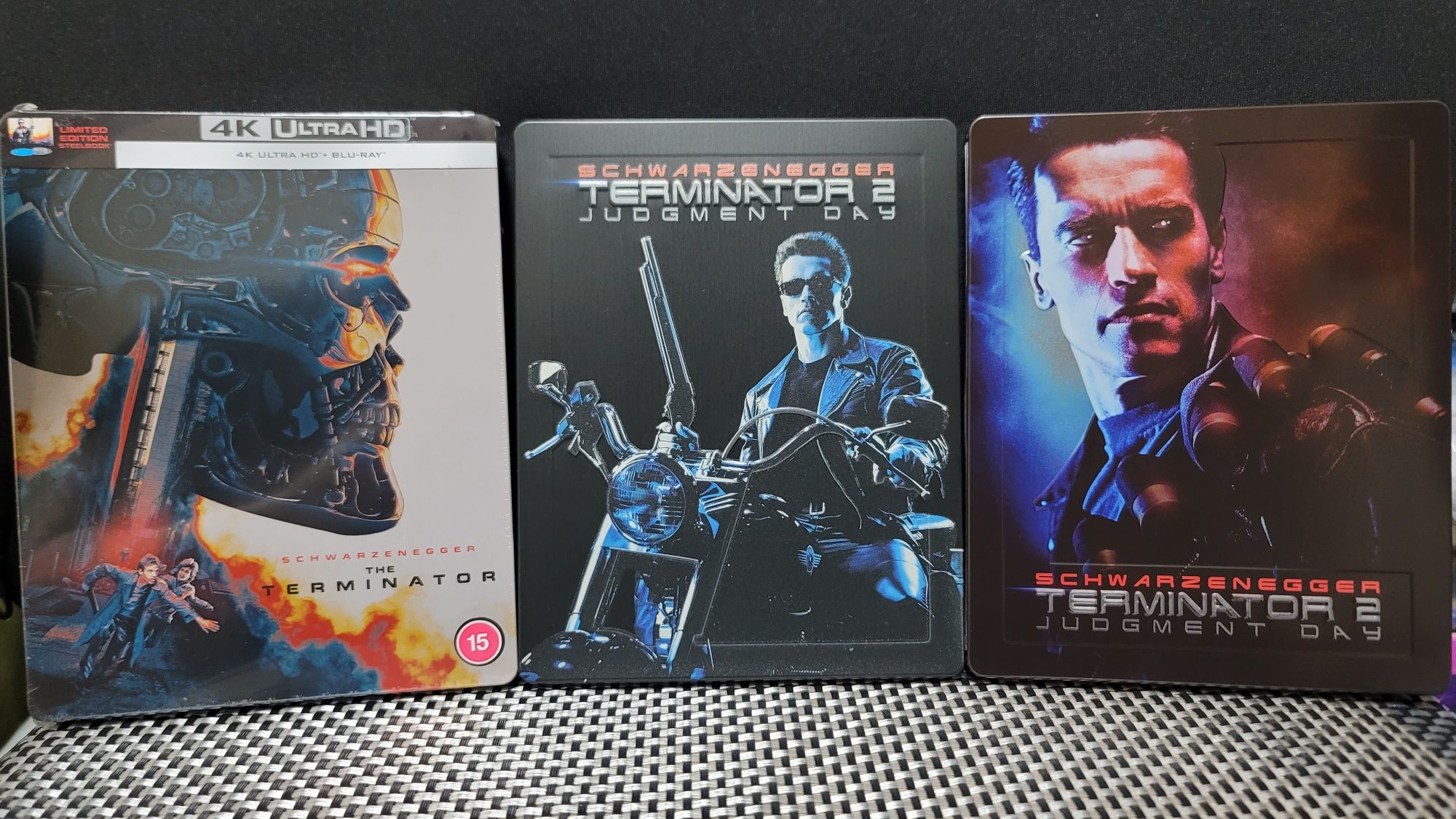Terminator 1 и 2 Steelbook 4k Blu Ray