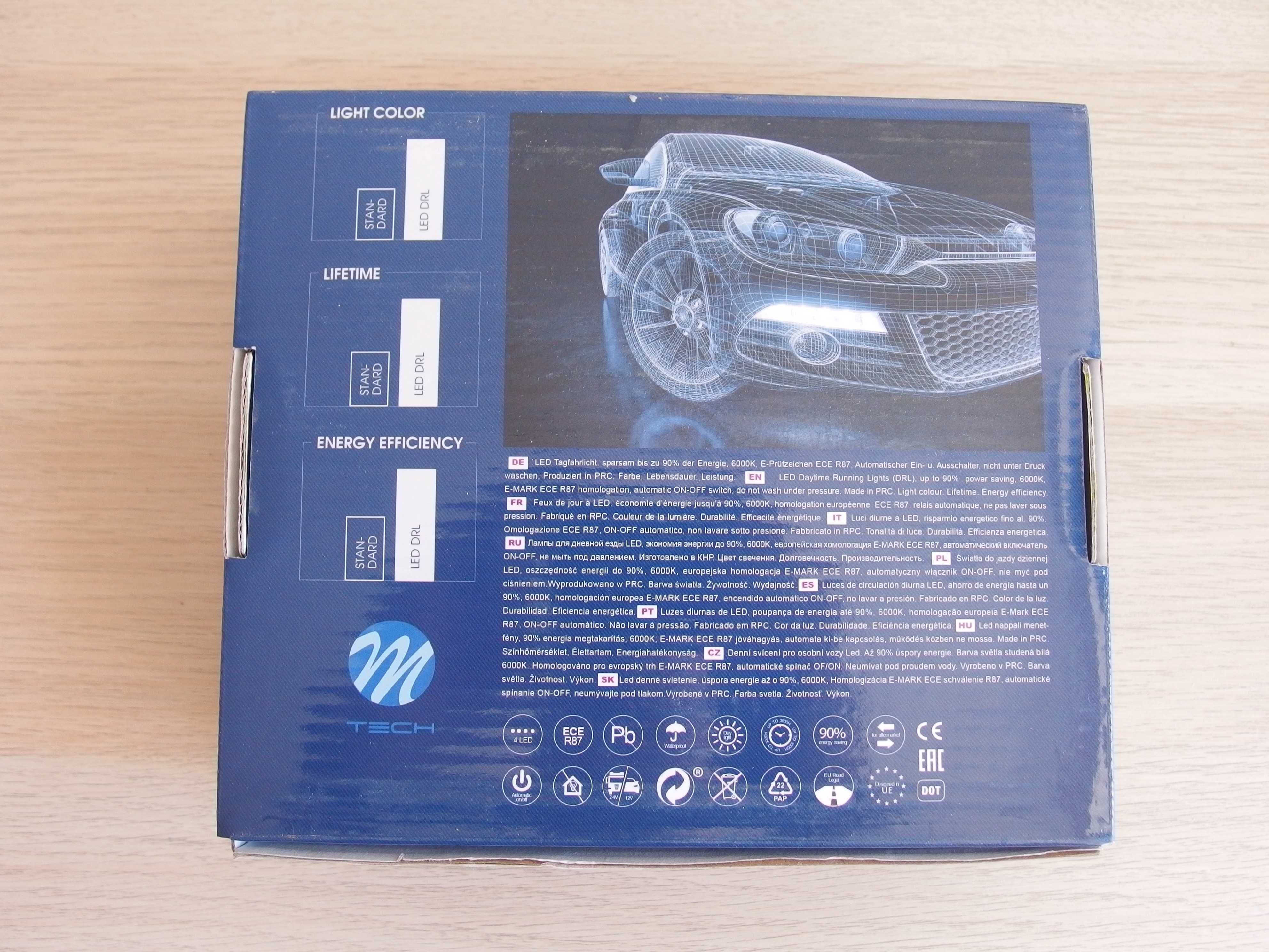 Oświetlenie LED NOWE lampki M-Tech 902HP drl