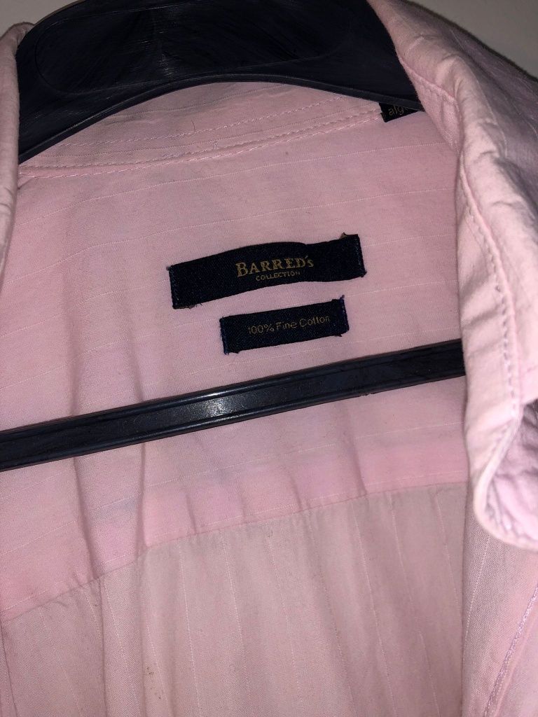 Camisa Barred's Rosa