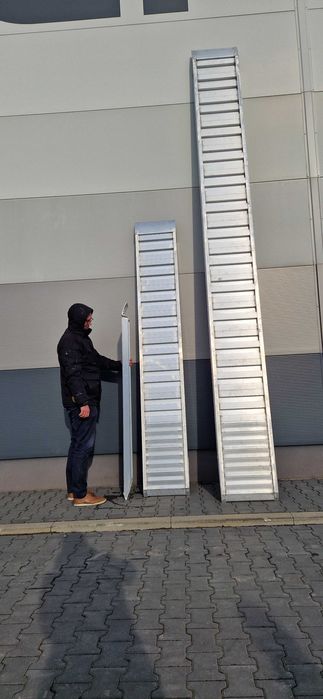 Najazdy rampy aluminiowe długość 2m  NOWE