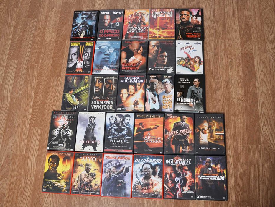 Wesley Snipes DVD`S Originais