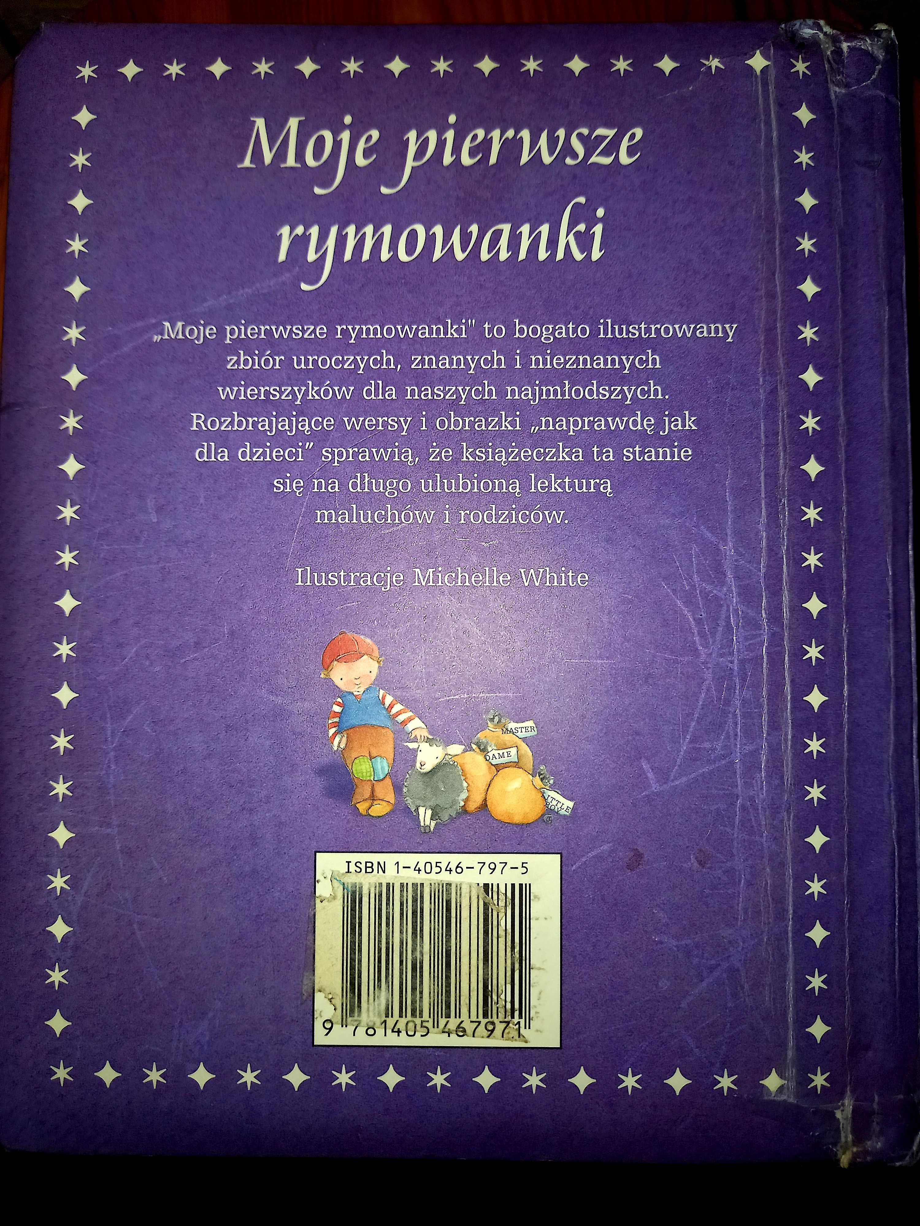 Książka dla dzieci "Moje pierwsze rymowanki- grube kartki