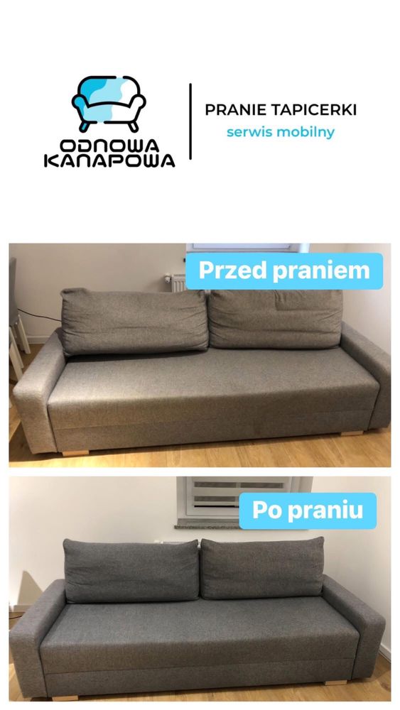 Profesjonalne pranie tapicerki - Świeżość w każdym włóknie