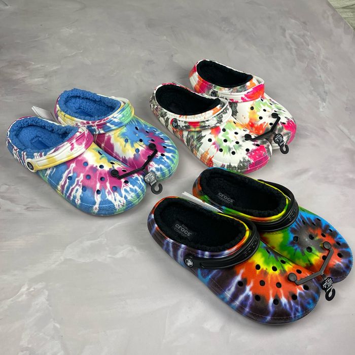 Оригінал Crocs чоловічі та жіночі теплі крокси,утеплені на хутрі,фліс