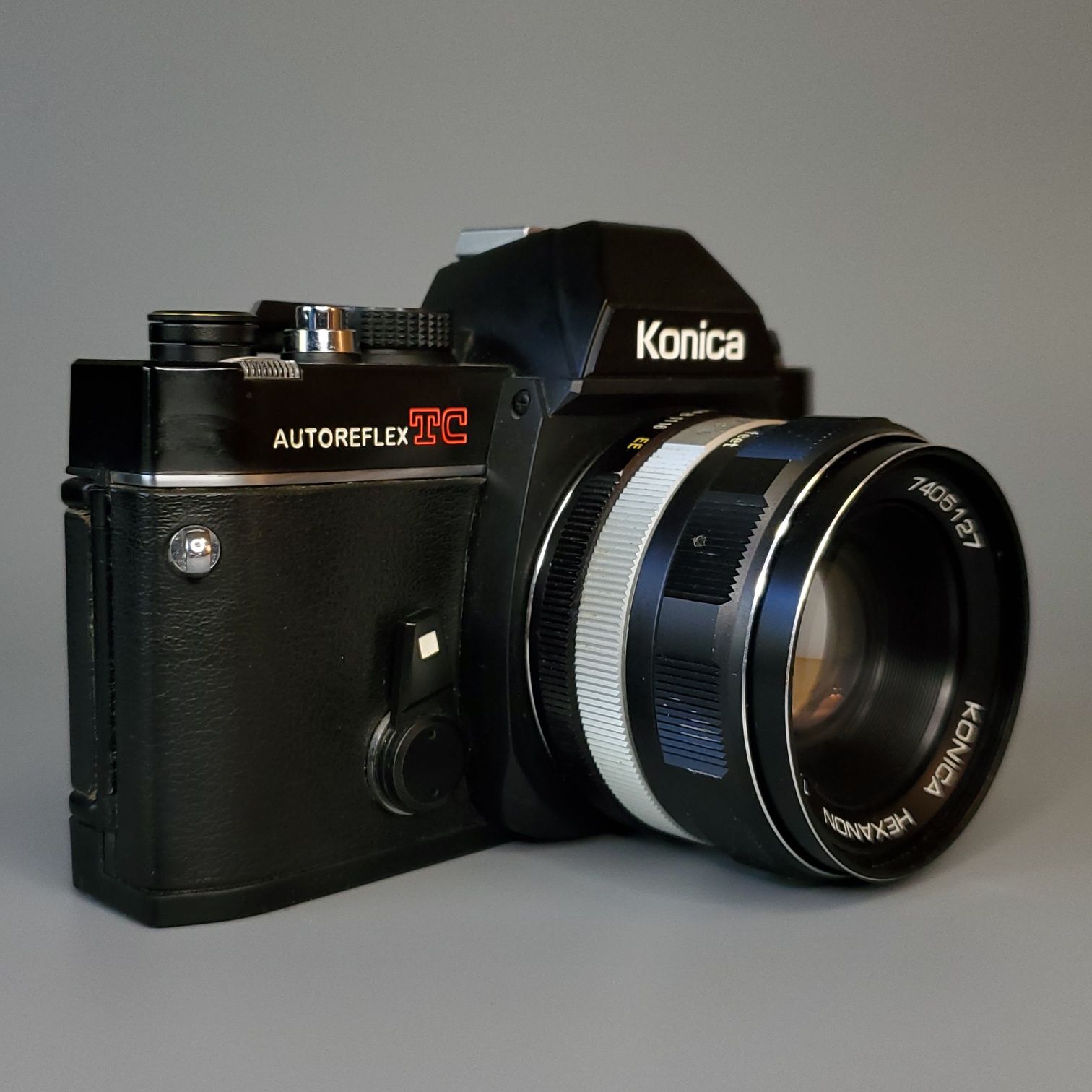 Пленочный фотоаппарат Konica Autoreflex TC 52mm 1.8 тестирован