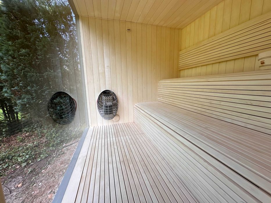 SAUNA OGRODOWA z opcją jacuzzi