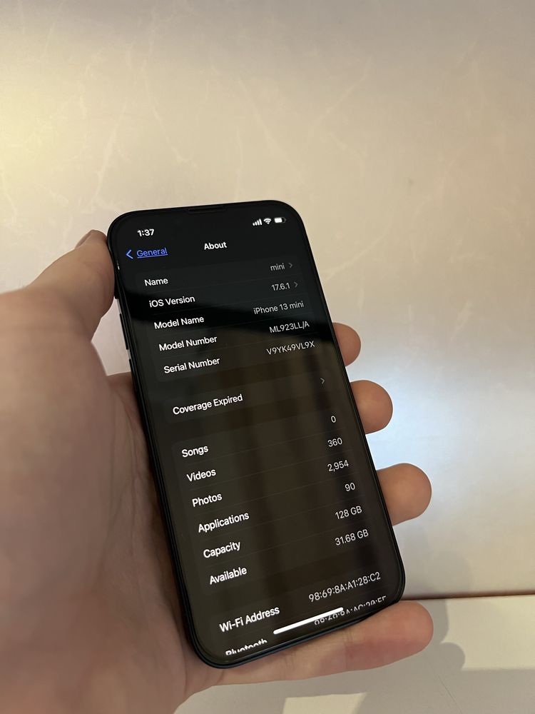 Apple IPhone 13 mini 128gb rsim