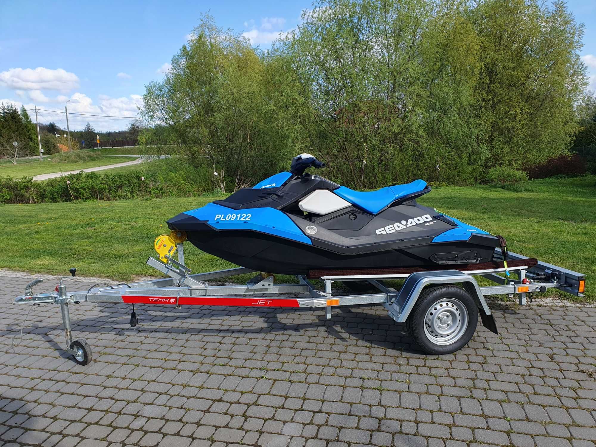 Sea doo spark 2up, 90KM ,IBR , 23mth, faktura VAT 23%, przyczepka TEMA