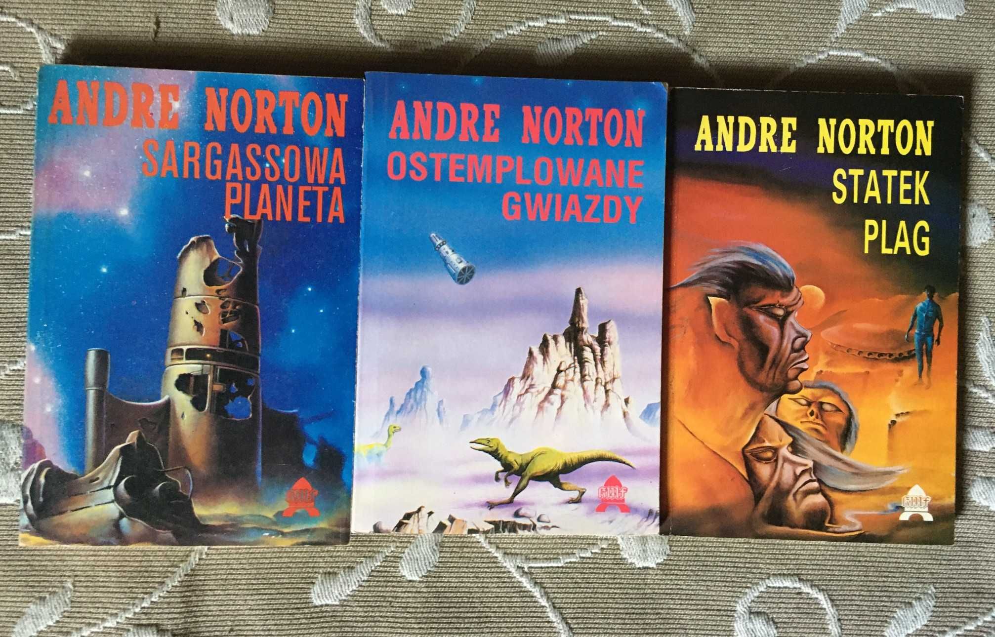 Andre Norton - Statek Plag + Ostemplowane gwiazdy + Sargassowa Planeta