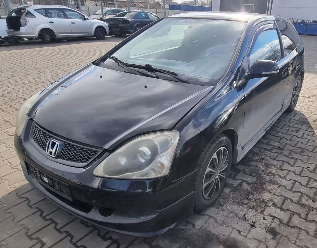 Progi Honda Civic 7 lampy wydechi zegary lusterko