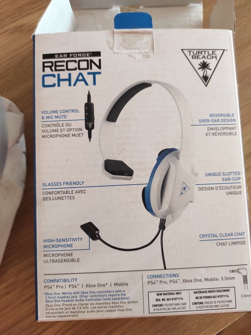 Zestaw Słuchawkowy Turtle Beach Recon Chat