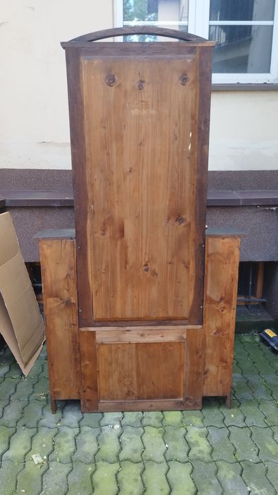 Toaletka secesyjna z lustrem