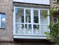 Французский балкон- надежно, экономия на обшивке. Балкон під ключ.