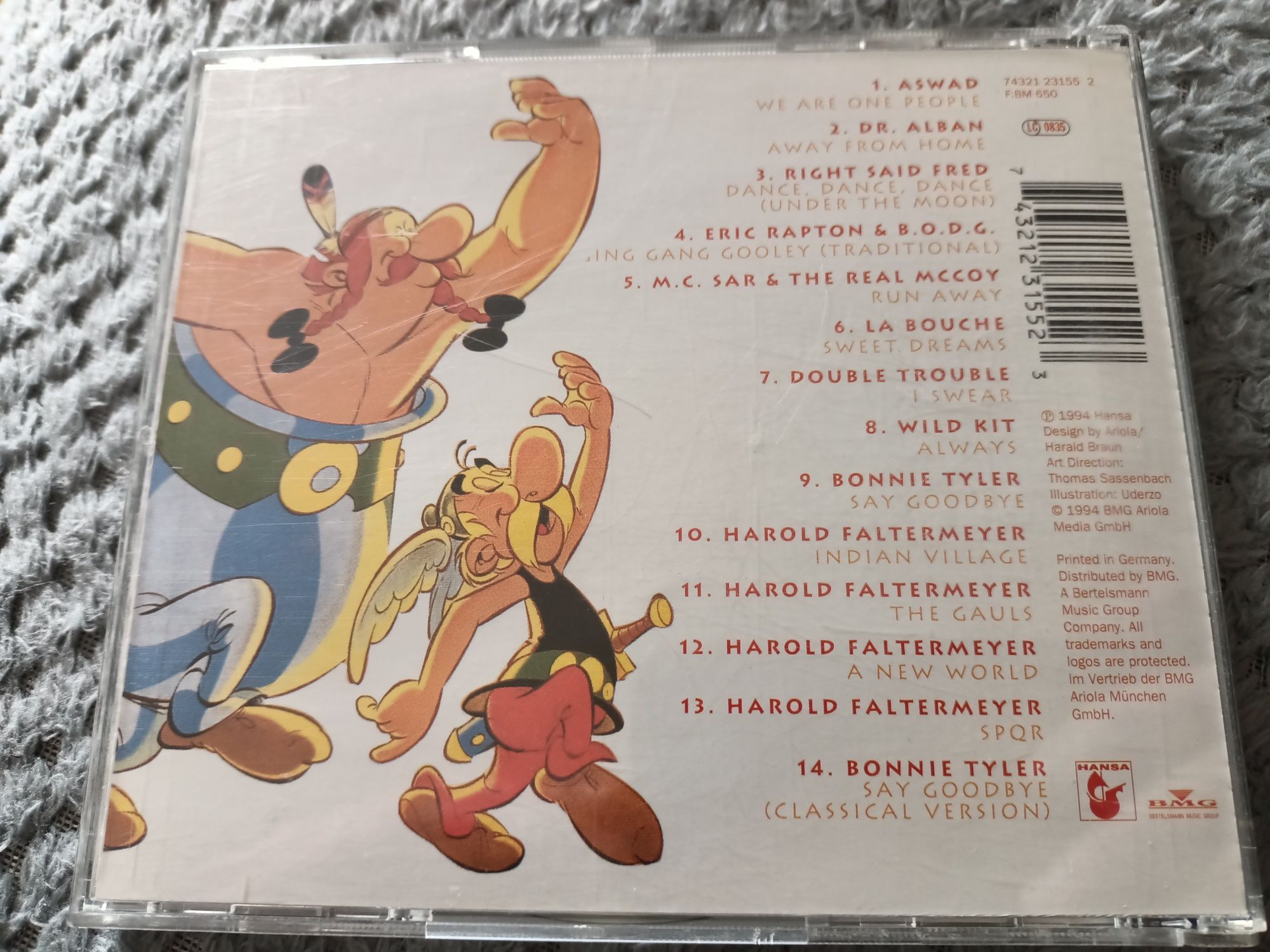 Asterix in America - orginal soundtrack