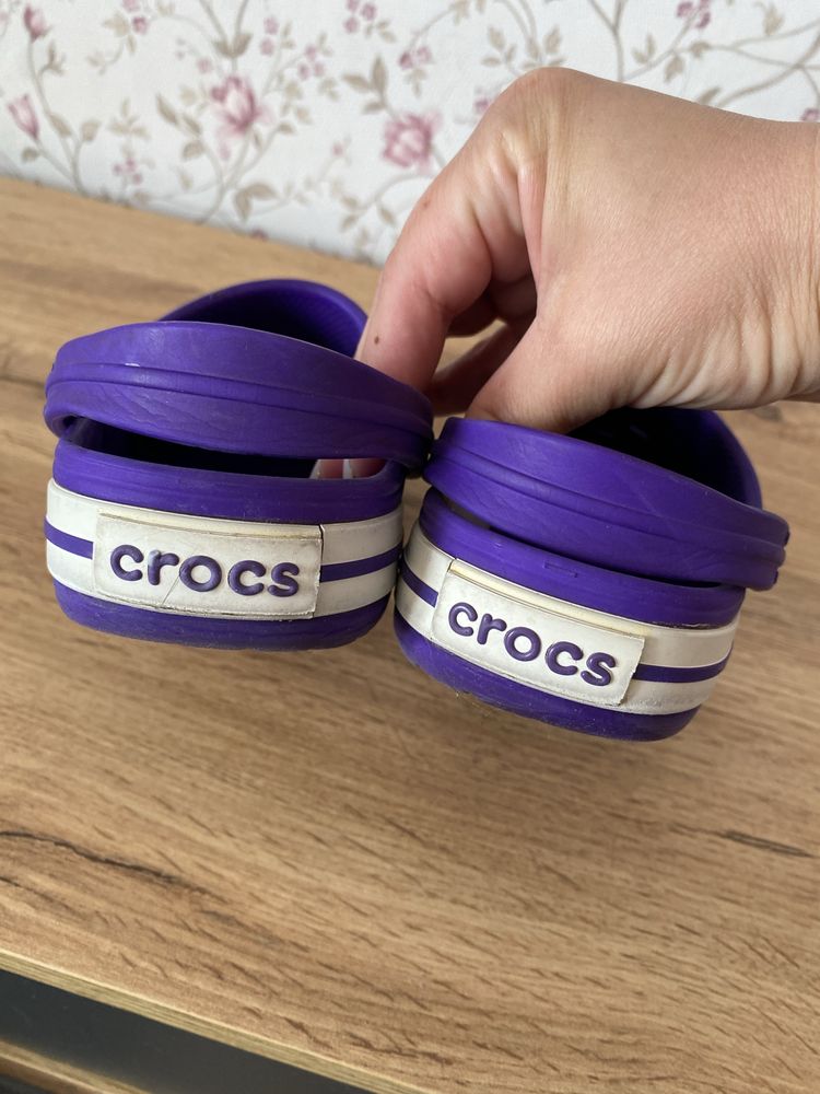 Сабо Крокси для дівчинки Crocs C12