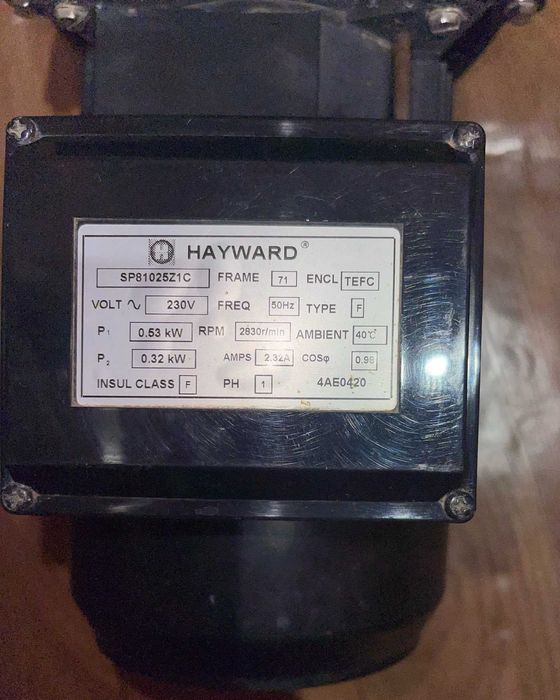 Продам насос для бассейна Hayward PL 81003 (220B, 7.3 м3/ч,0.33 НР)