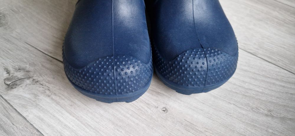 Crocs kalosze granatowe