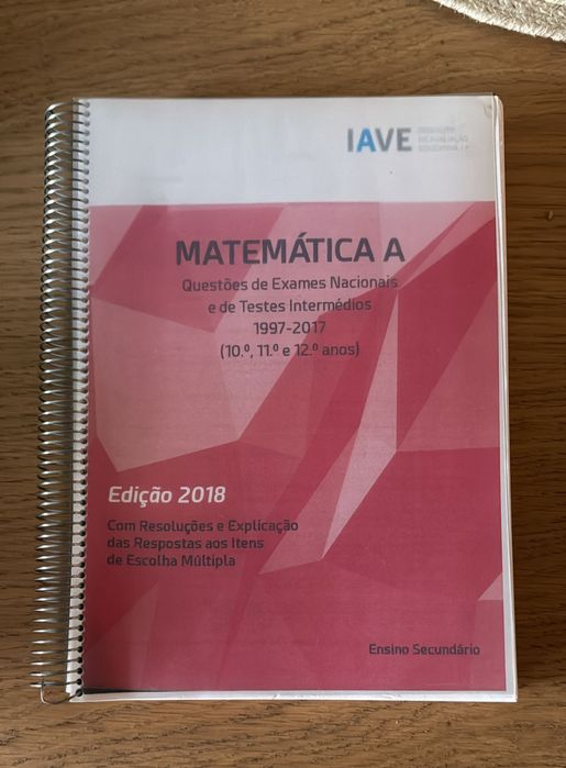 Recursos do IAVE - Matemática A