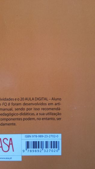 Novo FQ - Físico-Química - 8/9º ano – (Manual/ Caderno de Atividades