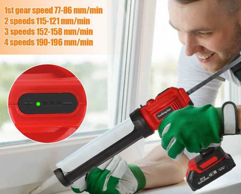 Pistolet do silikonu na baterie Makita 18V